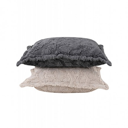 Μαξιλαροθήκη Διακόσμησης Madi Rubble Grey 45x45