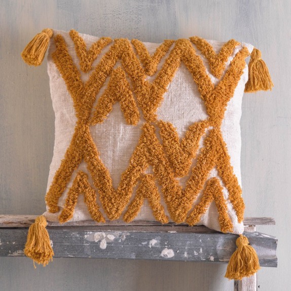 Μαξιλάρι Διακόσμησης Rythmos Amba Κεραμιδί 45x45