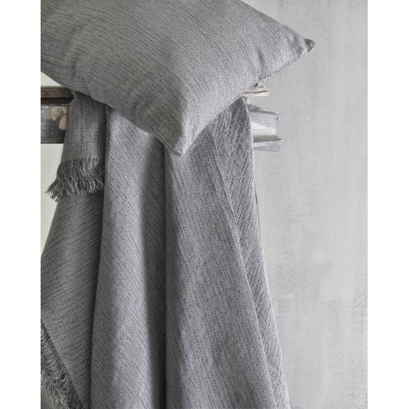 Ριχτάρι Πολυθρόνας Rythmos Caleb Γκρι Σκούρο 180x160