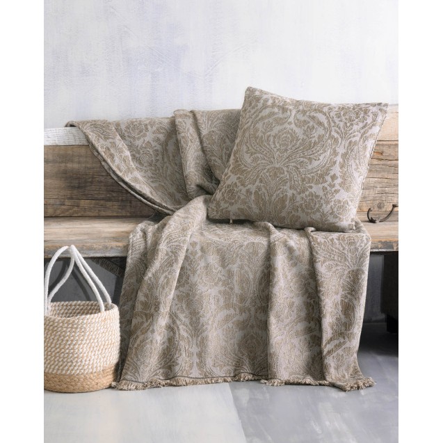 Ριχτάρι Τριθέσιου Rythmos Vilano Καφέ 180x280