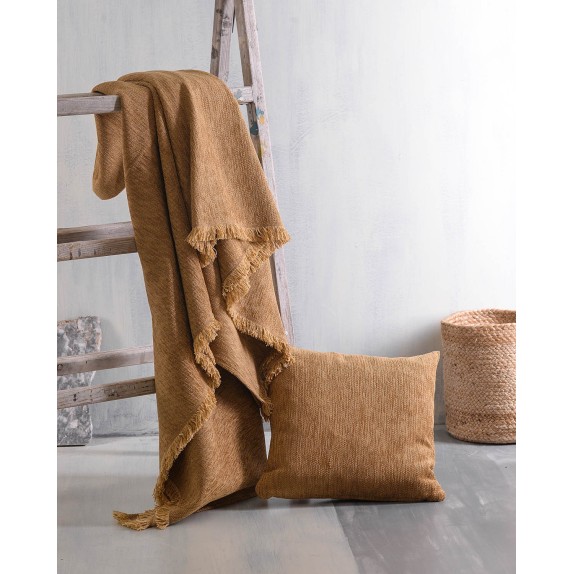 Ριχτάρι Πολυθρόνας Rythmos Essie Ώχρα 180x160