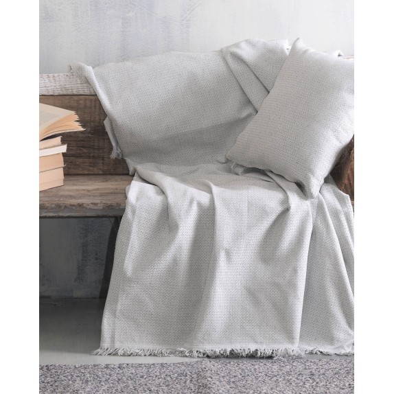 Ριχτάρι Διθέσιου Rythmos Luna Γκρι 180x240