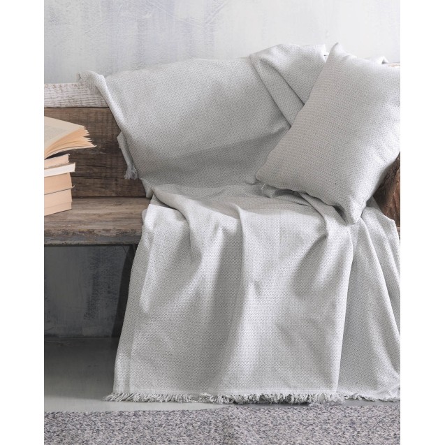 Ριχτάρι Διθέσιου Rythmos Luna Γκρι 180x240