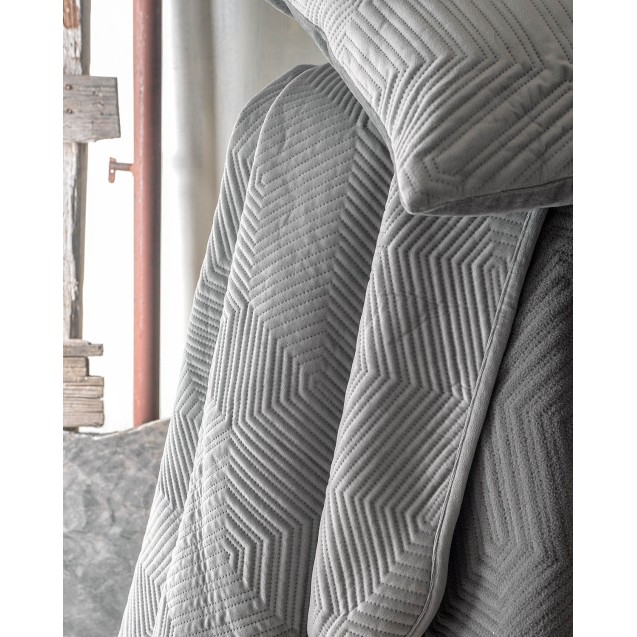 Ριχτάρι Διθέσιου Rythmos Selma Γκρι 180x240