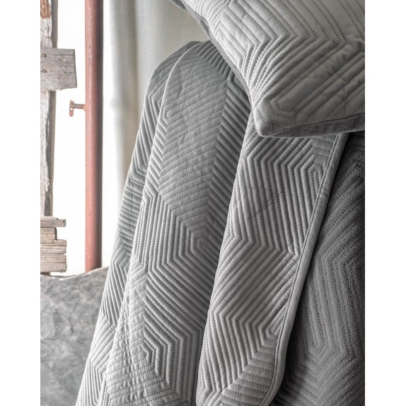 Ριχτάρι Τετραθέσιου Rythmos Selma Γκρι 180x330