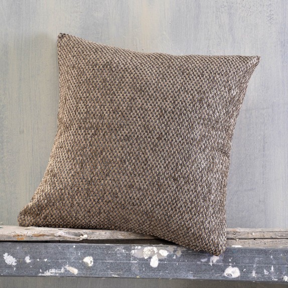 Μαξιλαροθήκη Διακόσμησης Rythmos Rowen Καφέ 40x40