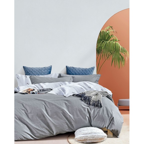 Σετ Σεντόνια Υπέρδιπλα 4 Τεμαχίων Rythmos Bolton 230x260