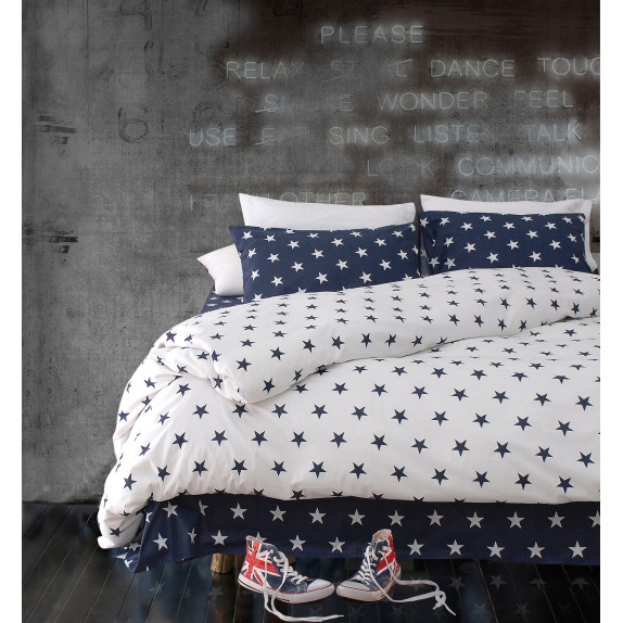 Σετ Παπλωματοθήκη Υπέρδιπλη 3 Τεμαχίων Rythmos Funkystar...