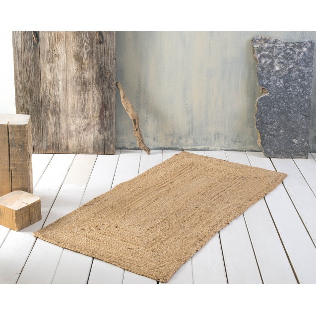 Χαλάκι Rythmos Rattan 01 Μπεζ 120x180