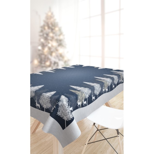 Τραπεζομάντηλο Saint Clair Christmas 2043 Blue...