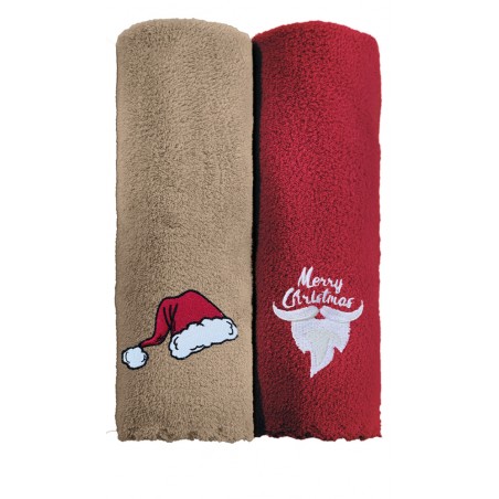 Σετ Πετσέτες 2 Τεμαχίων Saint Clair Christmas Towels Set 1 35x50