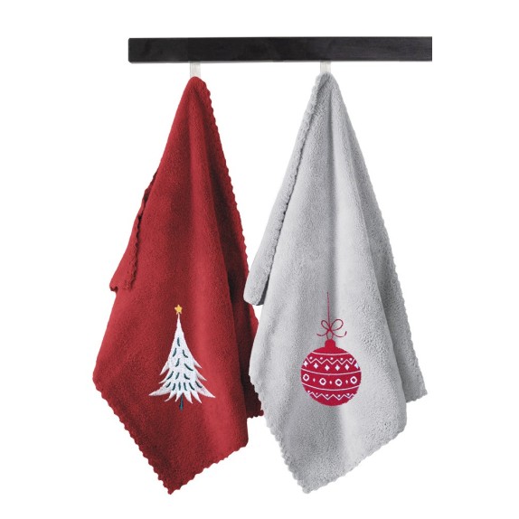 Σετ Πετσέτες 2 Τεμαχίων Saint Clair Christmas Towels Set...