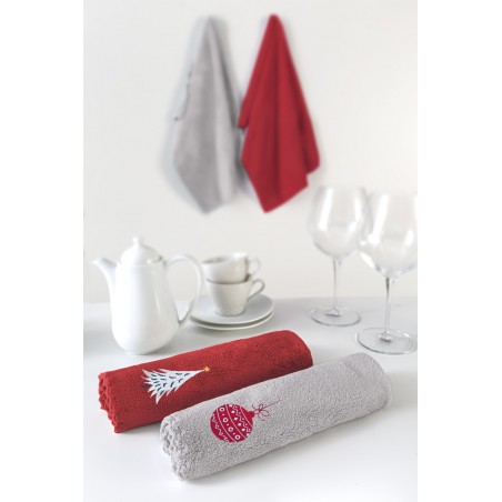 Σετ Πετσέτες 2 Τεμαχίων Saint Clair Christmas Towels Set 2 35x50