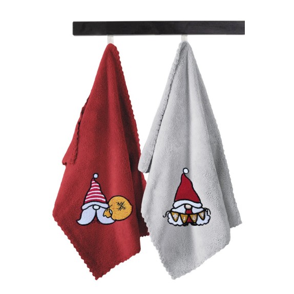 Σετ Πετσέτες 2 Τεμαχίων Saint Clair Christmas Towels Set...