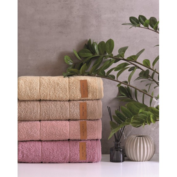 Σετ Πετσέτες Προσώπου 4 Τεμαχίων Makis Tselios Dion 1 50x90