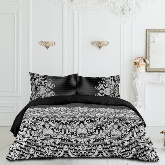 Σετ Σεντόνια King Size 4 Τεμαχίων Makis Tselios Damask...