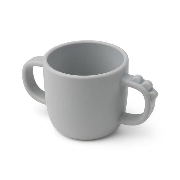 Παιδική Κούπα με Χερούλια Done By Deer Croco Grey BR75630