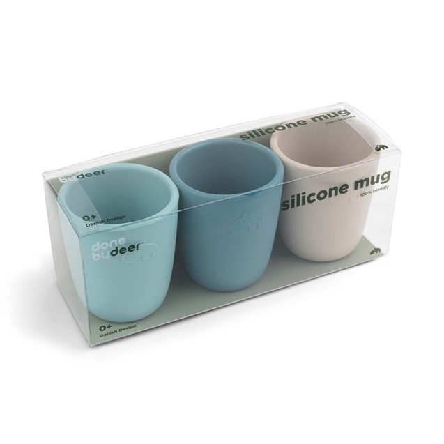 Σετ Παιδικά Ποτηράκια Σιλικόνης 3 Τεμαχίων Done...