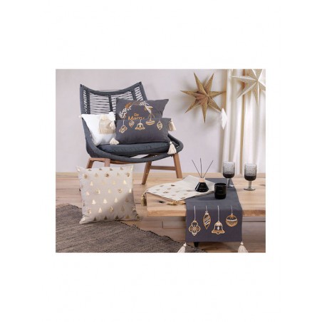 Μαξιλάρι Διακόσμησης Nef-Nef Belle Black 30x45