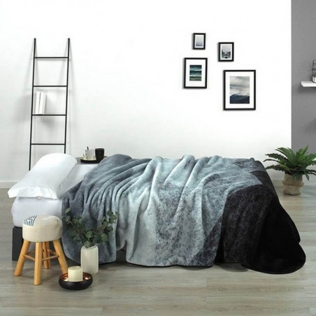 Κουβέρτα Βελουτέ Υπέρδιπλη Morven Harmony J47 Γκρι 220x240