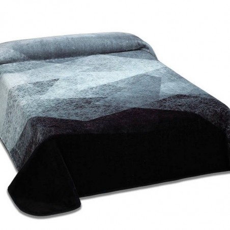 Κουβέρτα Βελουτέ Υπέρδιπλη Morven Harmony J47 Γκρι 220x240