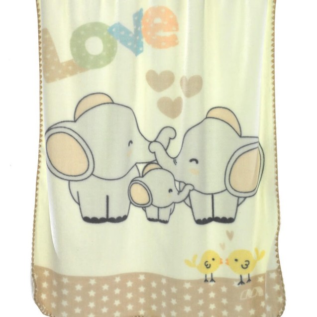 Κουβέρτα Βελουτέ Κούνιας Morven Piccola L45...