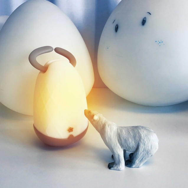 Φωτάκι Νυκτός Pabobo Lumiblo Grey BR76554