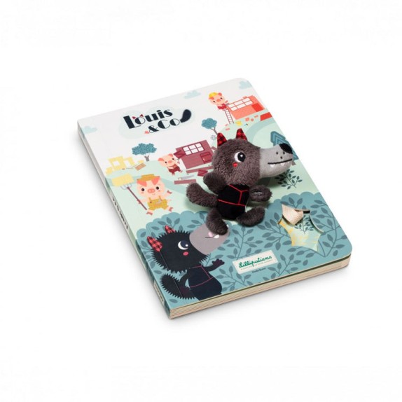 Βiβλίο Δραστηριοτήτων Lilliputiens "Ο Λύκος Και Τα 3...