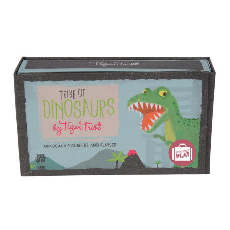 Σετ Φορητού Παιχνιδιού με 6 Φιγούρες Tiger Tribe Δεινόσαυροι BER-3761407
