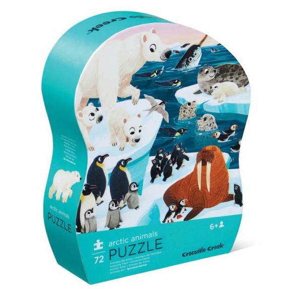 Παζλ 72 Κομματιών Crocodile Creek Ζώα του Αρκτικού Κύκλου...