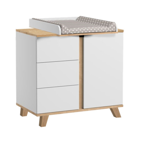 Συρταριέρα-Αλλαξιέρα Bebe Stars Cappuccino 460-12