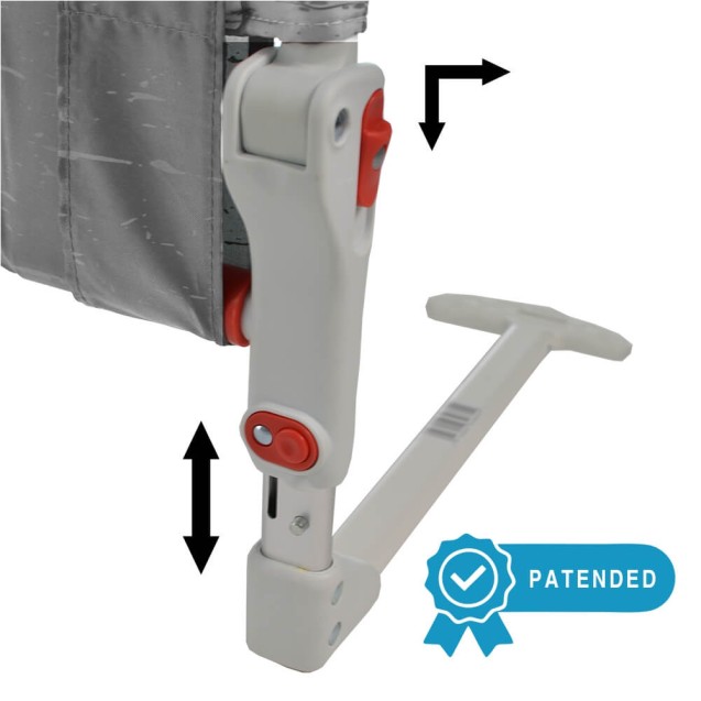 Προστατευτική Μπάρα Κρεβατιού Bebe Stars Whale...