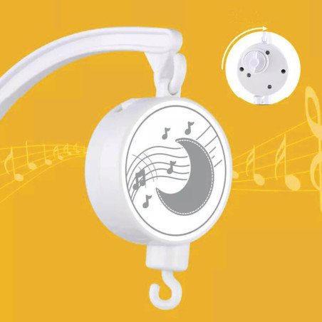 Mobile Κούνιας Bebe Stars Rainbow 854-100