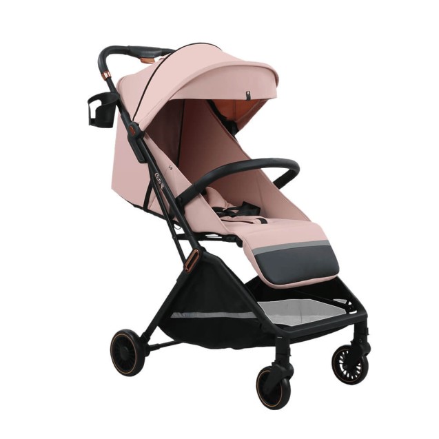 Καρότσι Bebe Stars City Automatic Powder Pink...