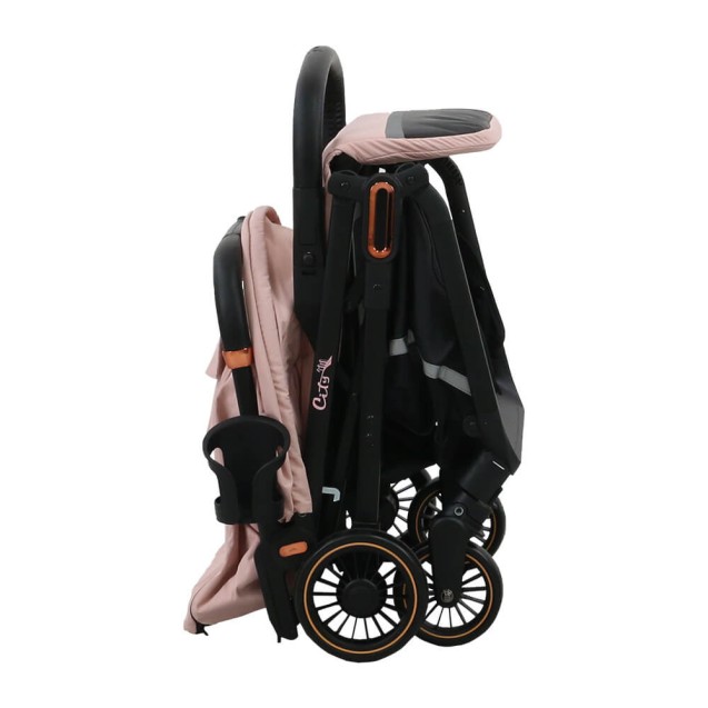 Καρότσι Bebe Stars City Automatic Powder Pink...