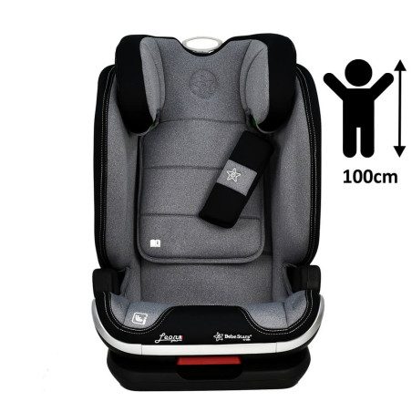 Κάθισμα Αυτοκινήτου Bebe Stars Leon Plus Isofix I-Size Grey 944-186