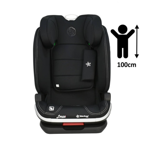 Κάθισμα Αυτοκινήτου Bebe Stars Leon Plus Isofix I-Size Black 944-188