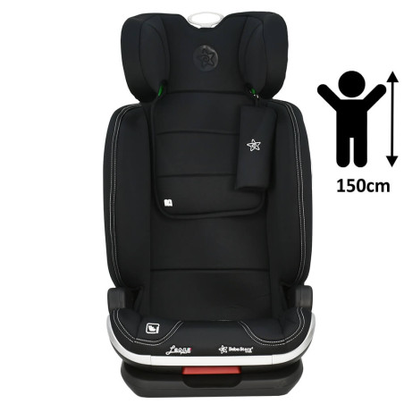 Κάθισμα Αυτοκινήτου Bebe Stars Leon Plus Isofix I-Size Black 944-188