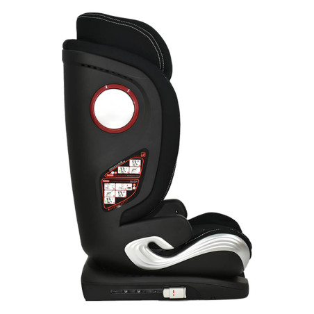 Κάθισμα Αυτοκινήτου Bebe Stars Leon Plus Isofix I-Size Black 944-188