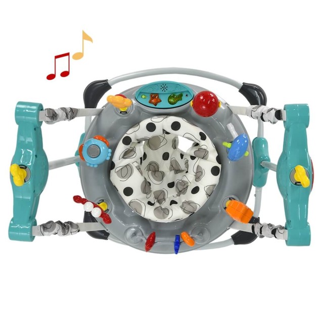 Τραμπολίνο Bebe Stars Sea Animals Γκρι 4104