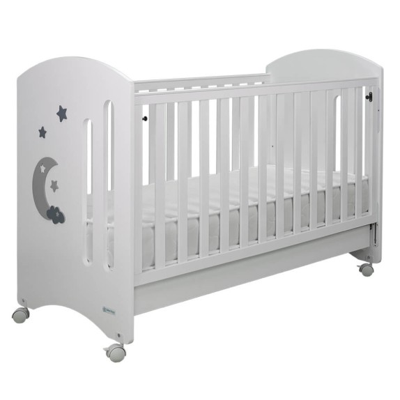 Κούνια Bebe Stars Azure White 450-02