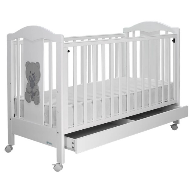 Κούνια Bebe Stars Polar White 451-02