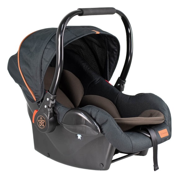 Κάθισμα Αυτοκινήτου Bebe Stars Baby Plus Moon Grey 008-189