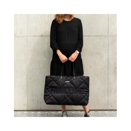 Τσάντα Αλλαγής ChildHome Family Bag Puffered Black BR76152