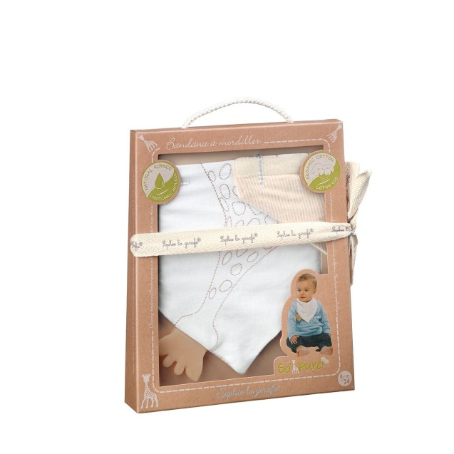 Σαλιάρα Μπαντάνα με Μασητικό Sophie La Girafe...