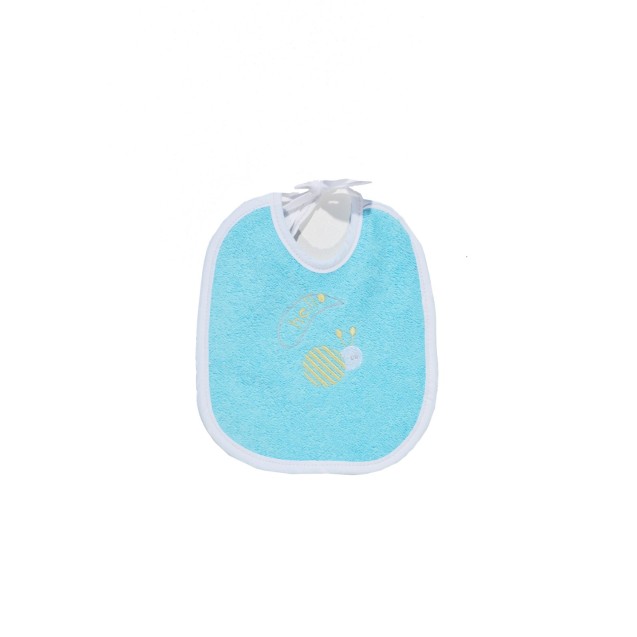 Σαλιάρα Baby Oliver des. 178 Σαλιγκάρι Σιέλ 20x20