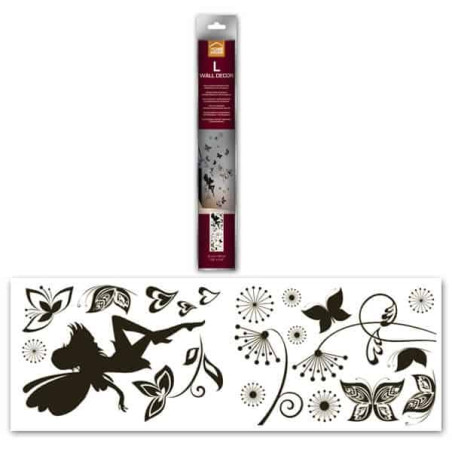 Αυτοκόλλητα Τοίχου Βινυλίου Ango Dark Fairy L 58107