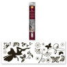Αυτοκόλλητα Τοίχου Βινυλίου Ango Dark Fairy L 58107