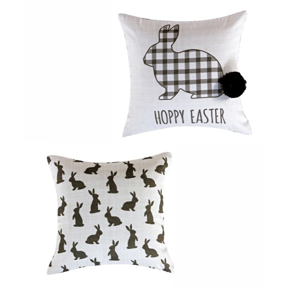Πασχαλινή Μαξιλαροθήκη Διακόσμησης Kentia Easter 23-03 50x50