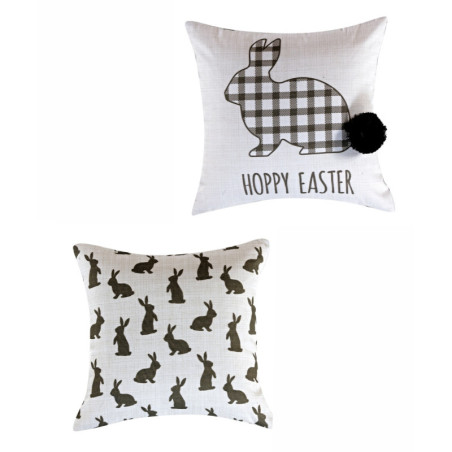 Πασχαλινή Μαξιλαροθήκη Διακόσμησης Kentia Easter 23-03 50x50